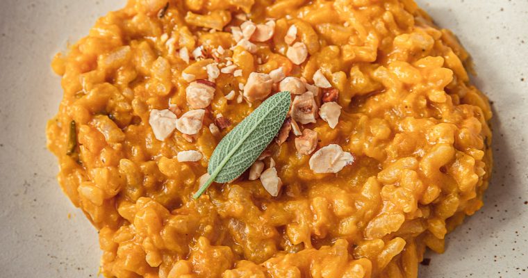 Risotto courge-sauge