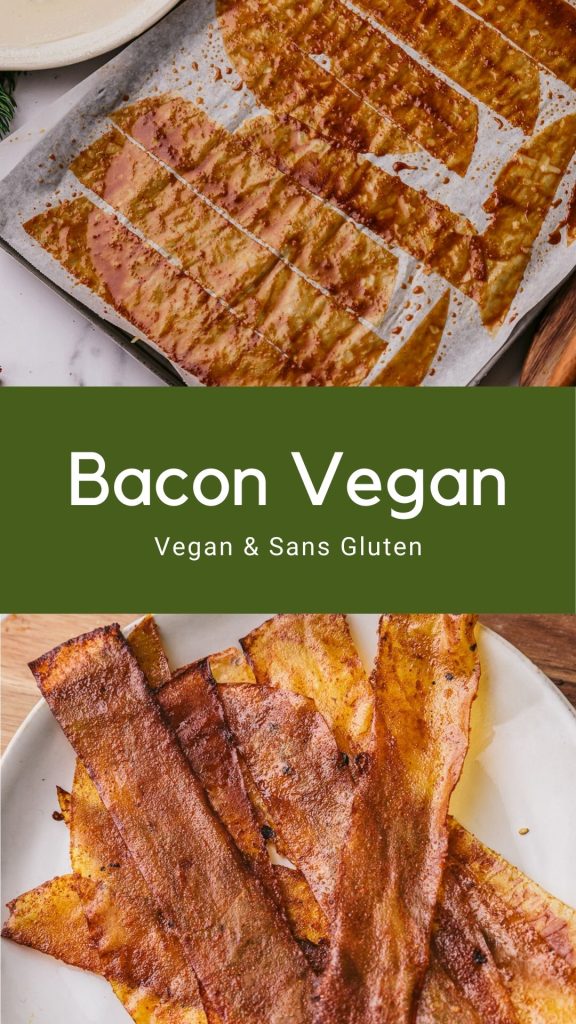 bacon vegan sans cruauté sans gluten