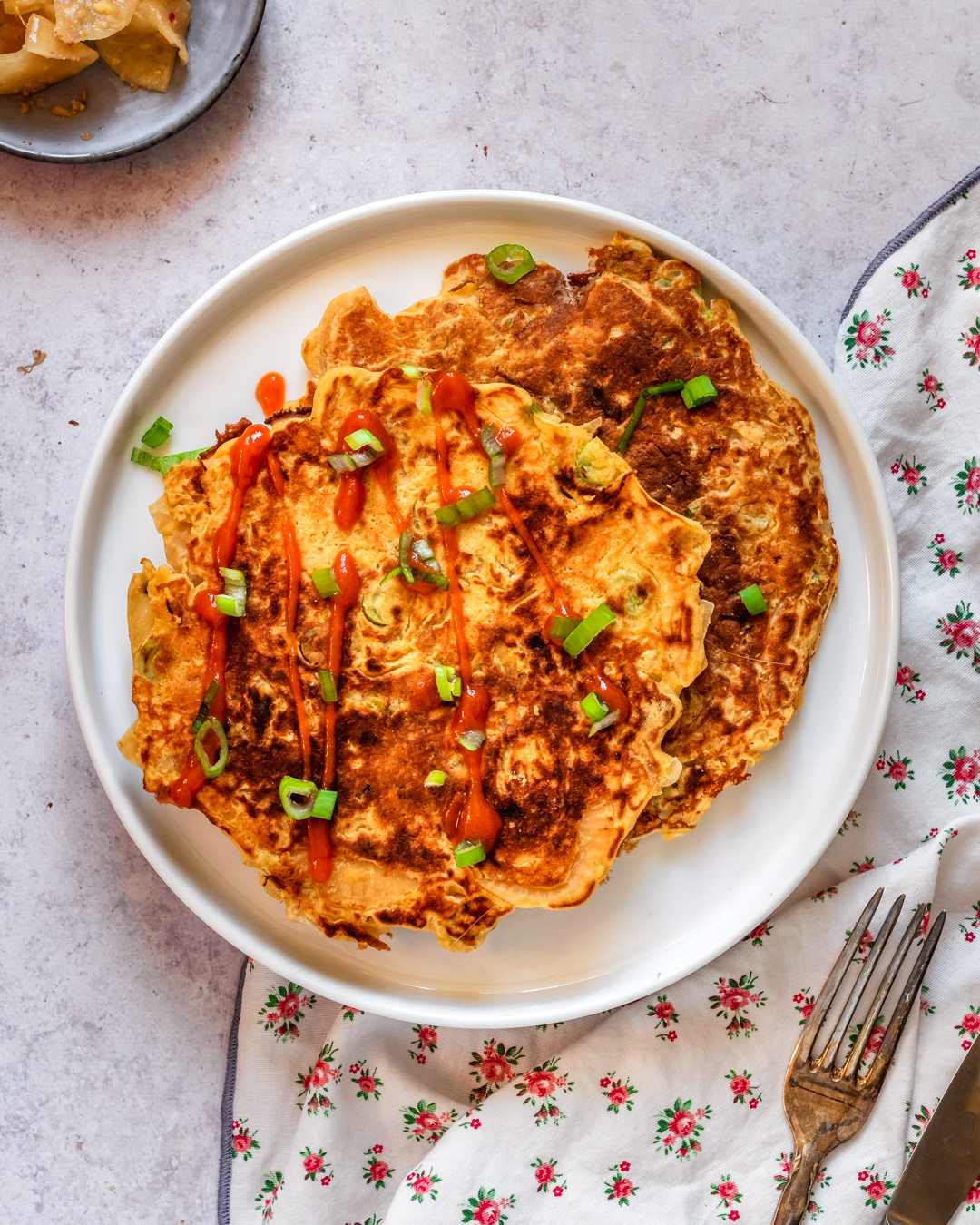 Super Easy Kimchi Pancakes Recipe - The Greenquest